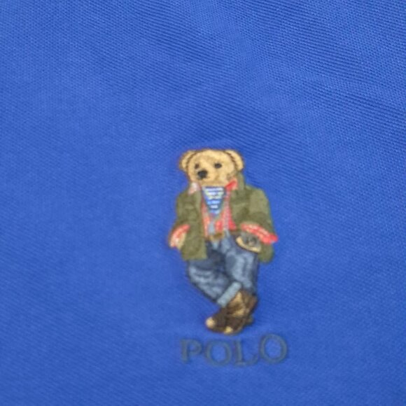 Polo Ralph Lauren Men's Polo Shirt Size 3XB Blue Classics Short Sleeve (61) - Picture 4 of 8